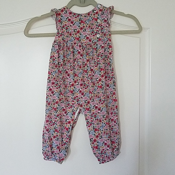 kids floral jumpsuit